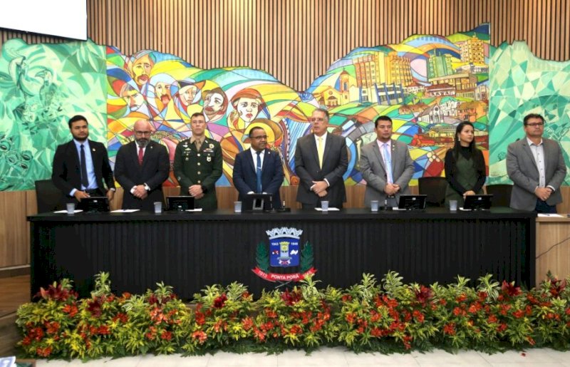 Câmara de Ponta Porã realiza primeira sessão ordinária de2026