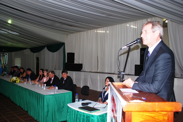 Edson de David em seu discurso