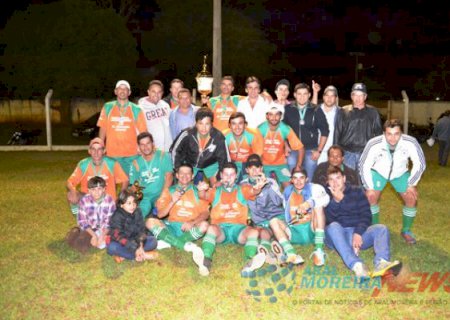 Metalúrgica Pantanal é campeã da Copa Aral Moreira de futebol Suíço
