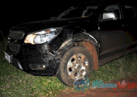 Prefeito de Aral Moreira sofre acidente na MS-386, em Amambai