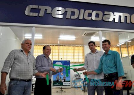 Coamo de Aral Moreira inaugura Posto de Atendimento da Credicoamo