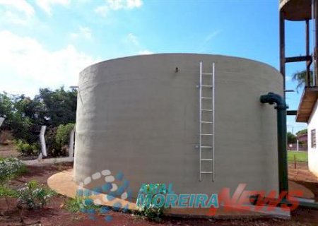 Sanesul conclui ampliação do sistema de abastecimento de água de Aral Moreira