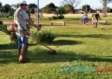 Após chuvas, Prefeitura de Aral Moreira intensifica trabalhos de limpeza por toda a cidade