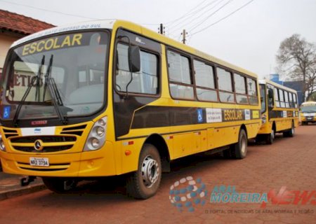 Aral Moreira tem 100% da frota de transporte escolar aprovada