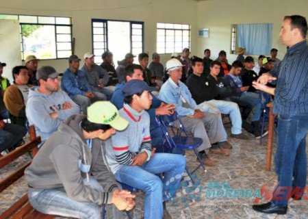 Amoreira promove Capacitação de Segurança no Trabalho