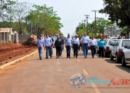 Em Aral Moreira, Edson de David e Geraldo Resende inauguram e visitam obras