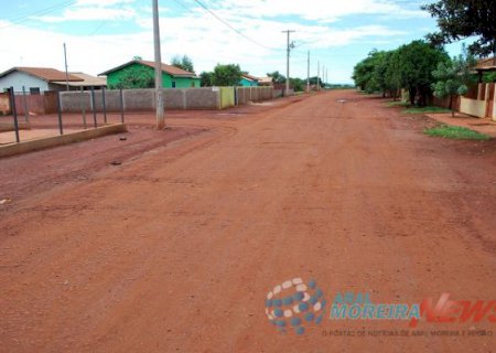 Edson de David anuncia asfalto para mais um bairro de Aral Moreira