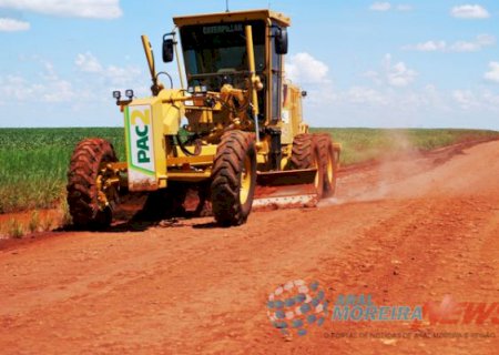 Secretaria de Obras inicia recuperação de estradas vicinais