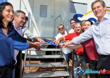 Cerimônia marca inicio dos atendimentos do OdontoSesc em Aral Moreira