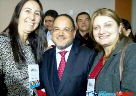 Secretária de Educação de Aral Moreira participa do Fórum Nacional da UNDIME, em Florianópolis