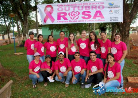 Aral Moreira abriu nessa segunda campanha “Outubro Rosa”