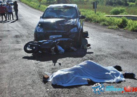 Acidente mata adolescente de 17 anos e deixa outro ferido na MS 286