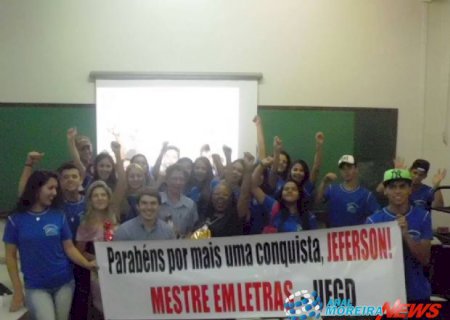 Município de Aral Moreira ganha um mestre em Letras/ UFGD