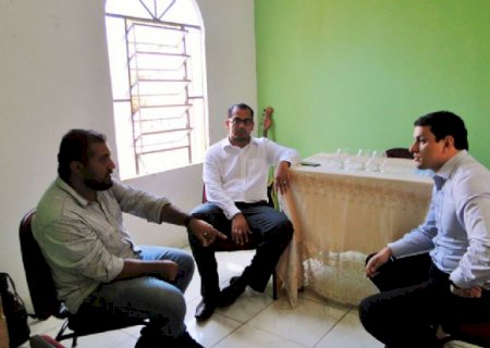 Deputado Elizeu Dionísio visita Aral Moreira, agradece votos e promete trabalhar pelo município