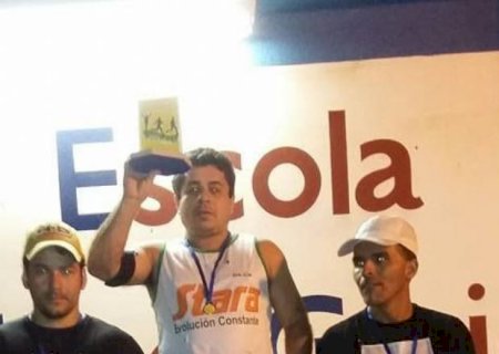 Atleta de Aral Moreira é destaque em prova pedestre em Ponta Porã