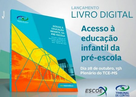 Aral Moreira recebe hoje livro que aponta número de vagas necessárias na Pré-escola em 2016