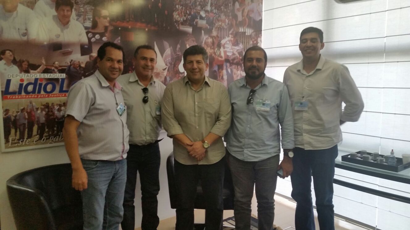 Grupo tamb&eacute;m manteve reuni&atilde;o com o deputado estadual L&iacute;dio Lopes.