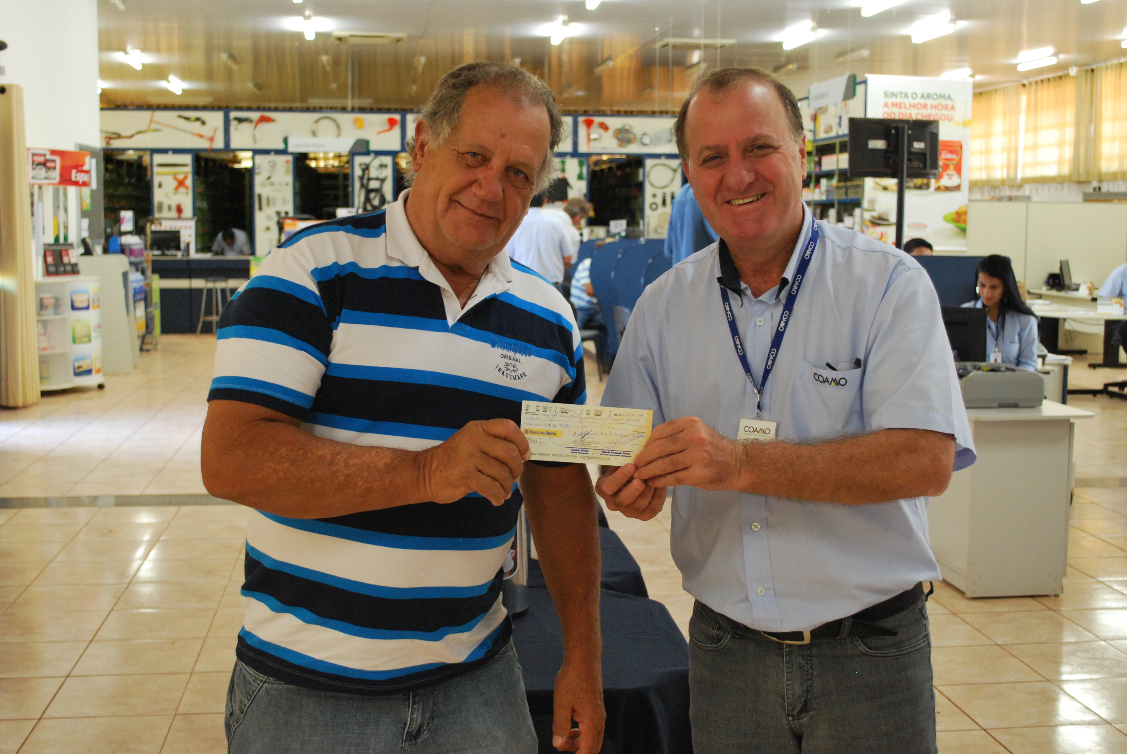 Produtor rural Cl&aacute;udio Ortega.