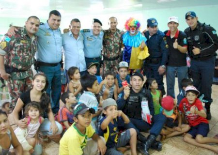 Ação Social da Policia Militar foi um sucesso
