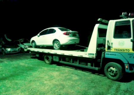 PM de Aral Moreira/4ºBPM recupera veículo roubado