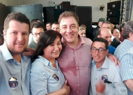 Vereadores de Aral Moreira prestigiam lançamento de candidatura a deputado estadual de Neno Razuk
