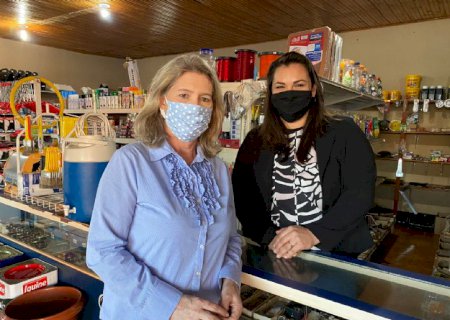 Comércio de Aral Moreira precisa de apoio e incentivo, diz Silvana Cordeiro