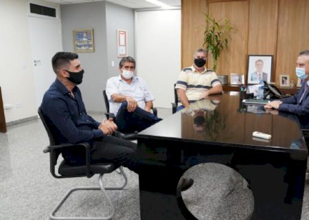 Vereadores de Aral Moreira apresentam demandas em audiência com deputado Paulo Corrêa