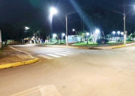 Administração Municipal moderniza iluminação pública com substituição de lâmpadas comuns por LEDs