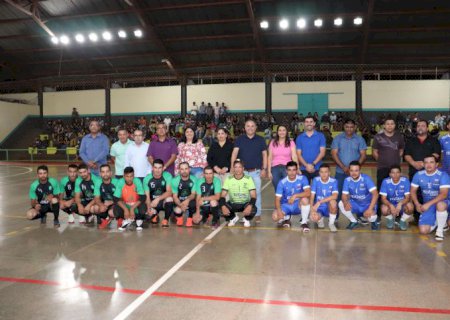 Aral Moreira abriu nessa sexta a 4ª Taça Independência de futsal