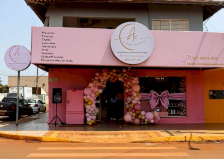 Com nova identidade, Andreia Martins Personalizados inaugura nova loja em Aral Moreira