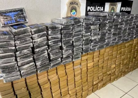 Polícia apreende carga de cocaína de meia tonelada avaliada em R$ 15 milhões