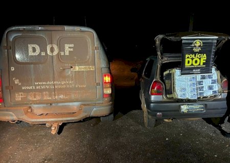 Veículo com mais de 600 celulares é apreendido pelo DOF em Laguna Carapã